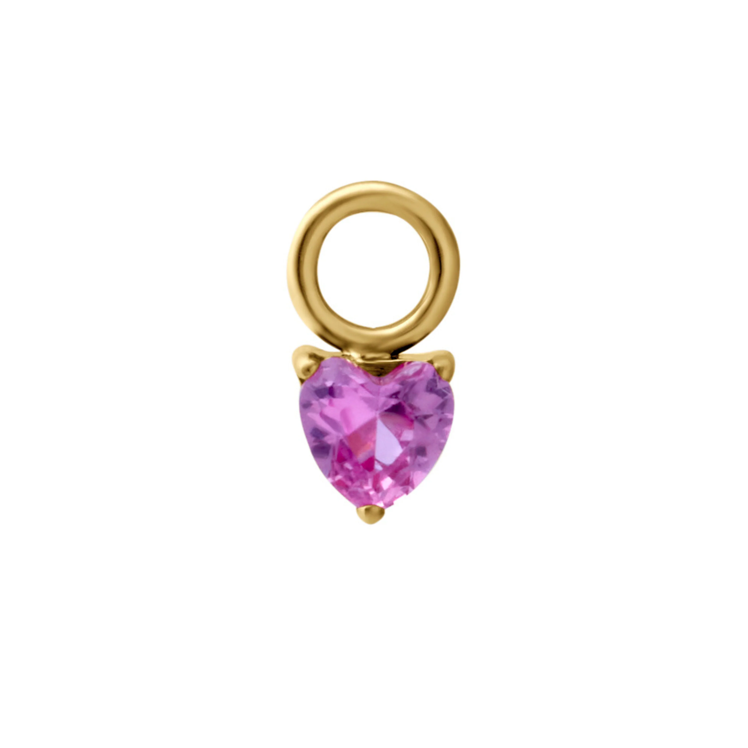 Amourette Hoop Charm - Rose