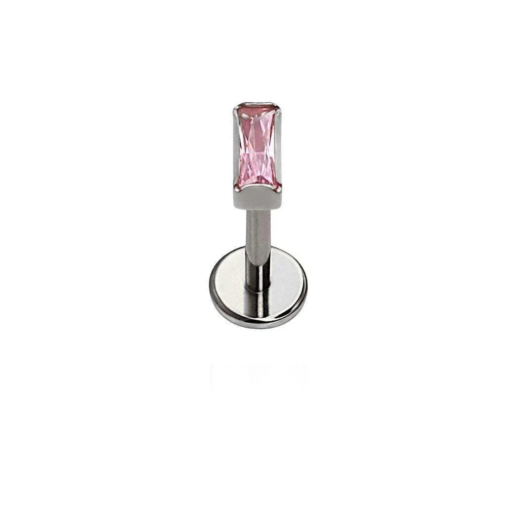 Baguette Gem Flat Back Stud - Image 10