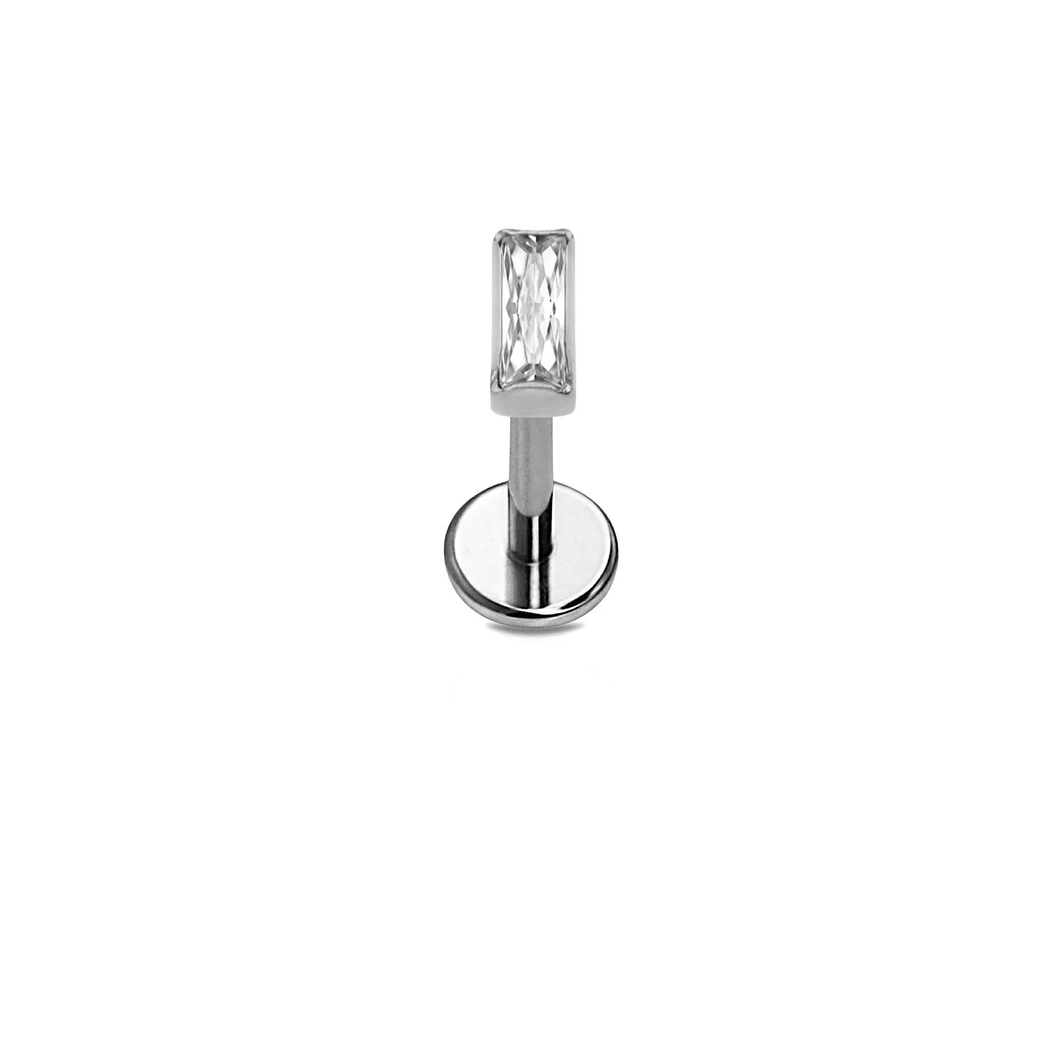 Baguette Gem Flat Back Stud - Image 12