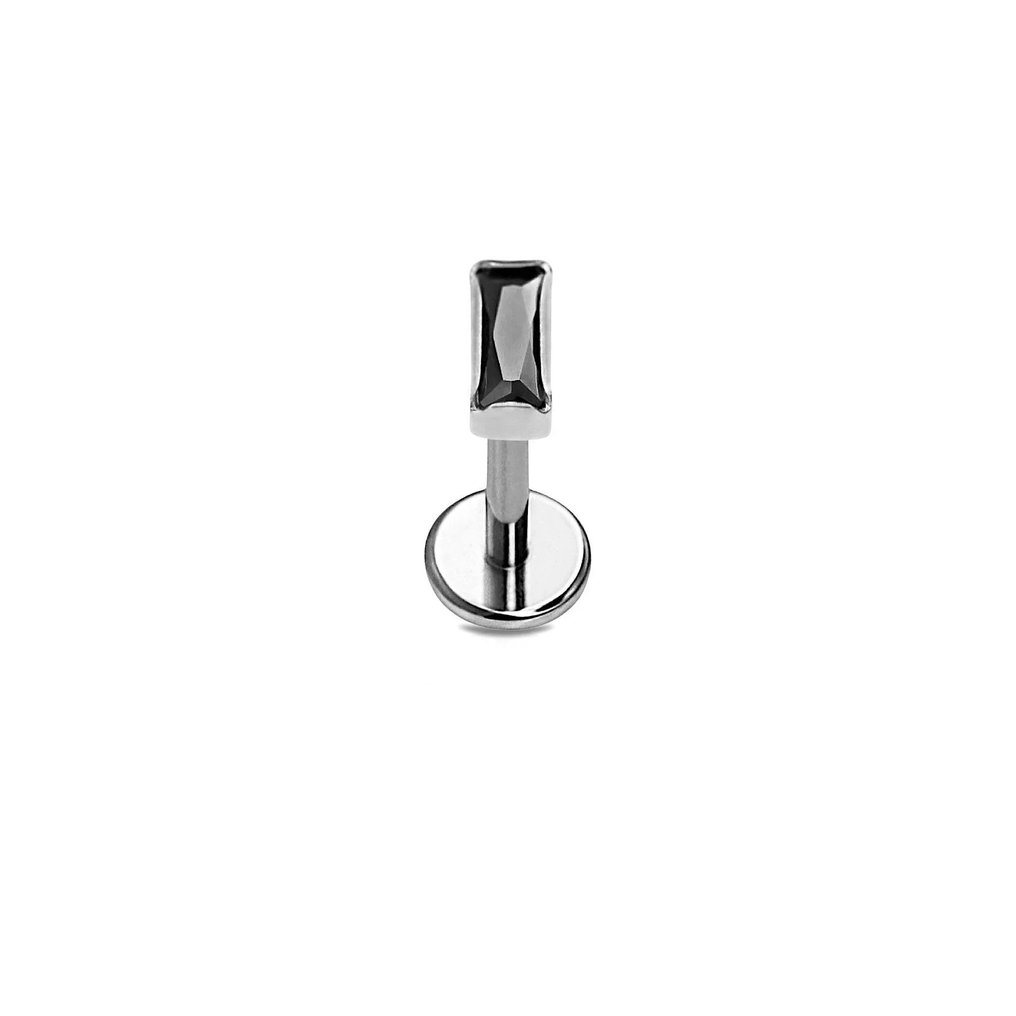 Baguette Gem Flat Back Stud - Image 9