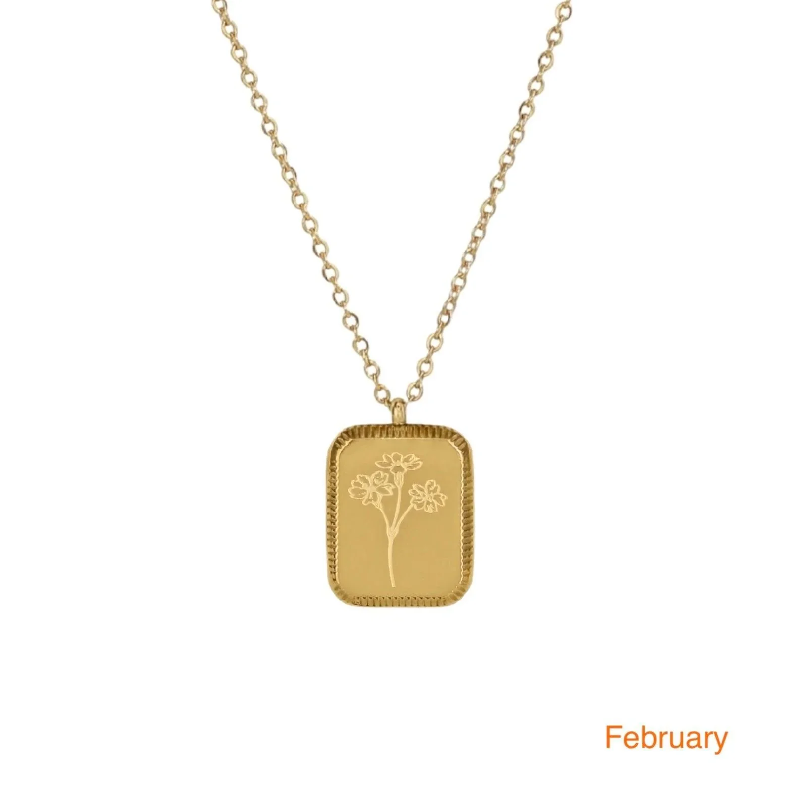 Birth Flower Necklace - Image 9
