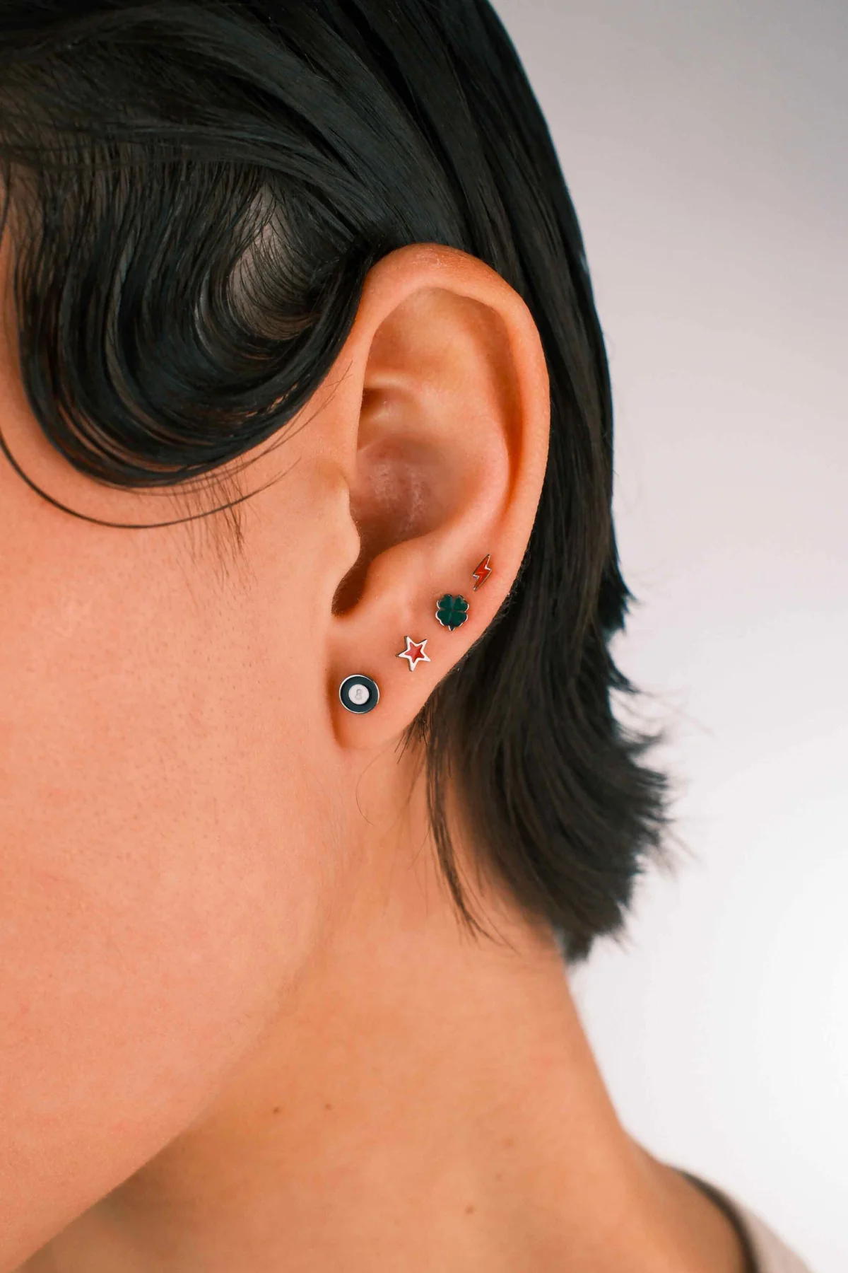 Bolt Flat Back Stud - Cherry Red - Image 4