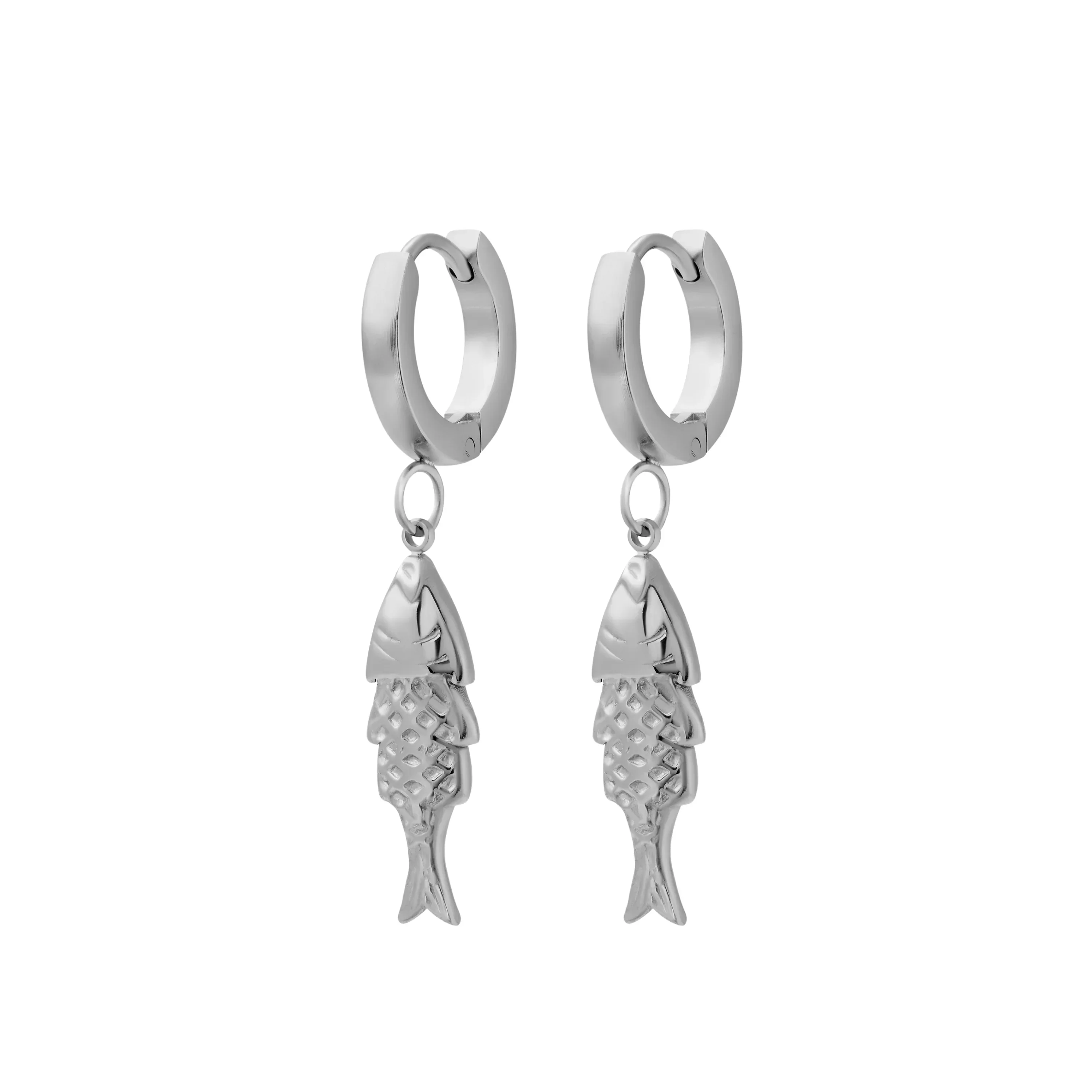 Catch-of-the-Day Charm Hoops - Image 3