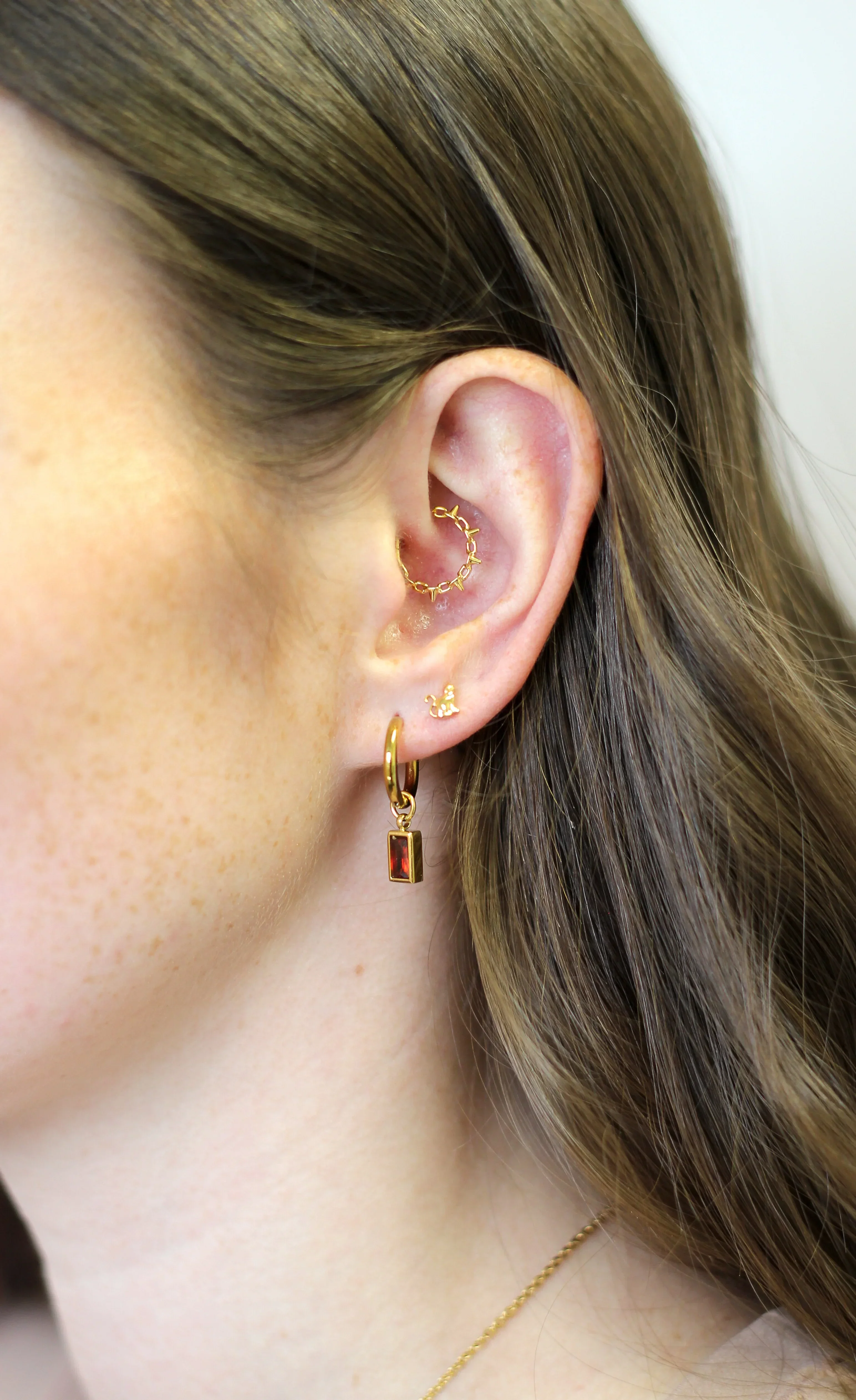 Esme Hoops - Garnet - Image 4