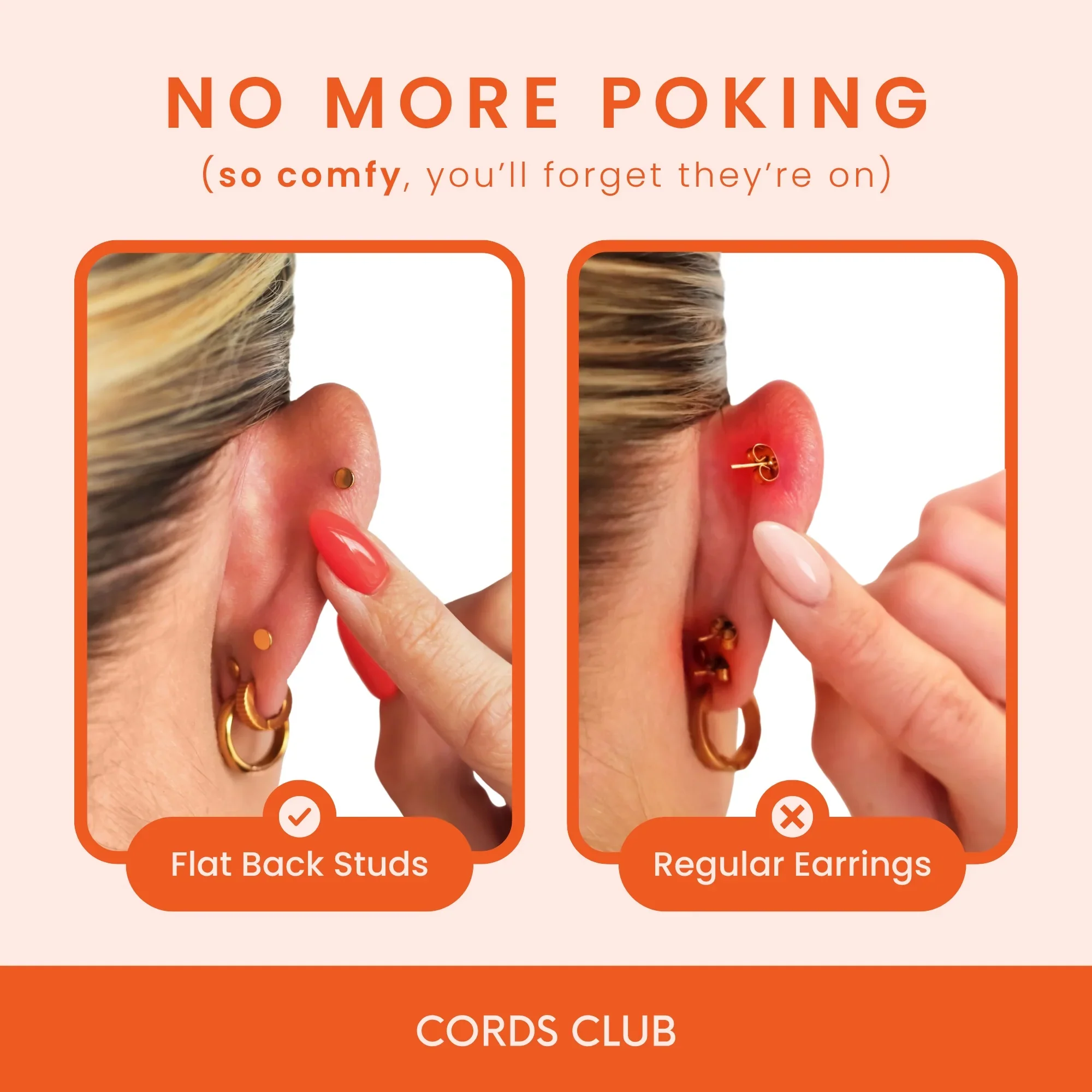 Micro Opal Pronged Flat Back Stud - Image 5