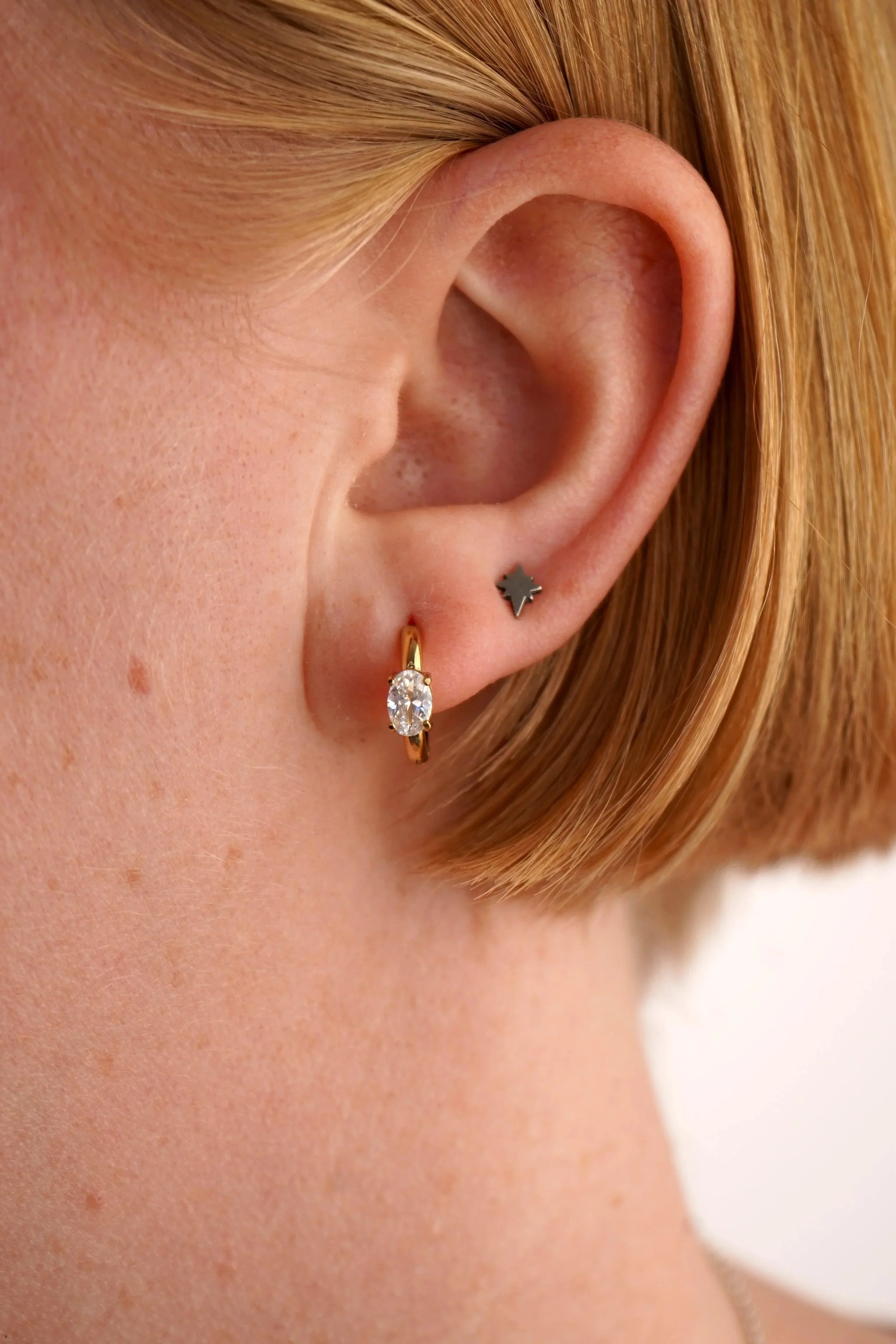 Mini Diamond Hoops - Image 5