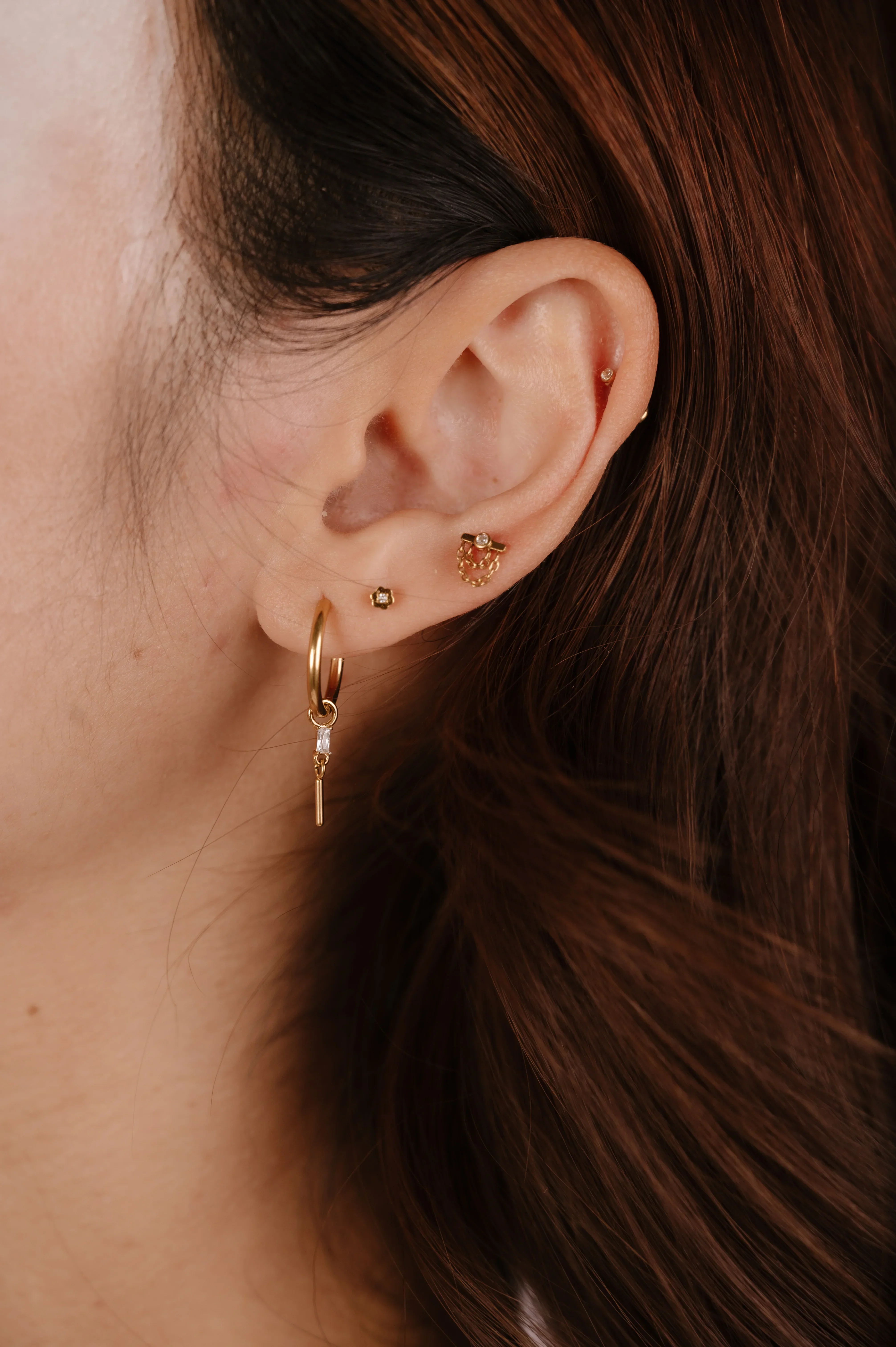 Pixie Daisy Flat Back Stud - Image 2