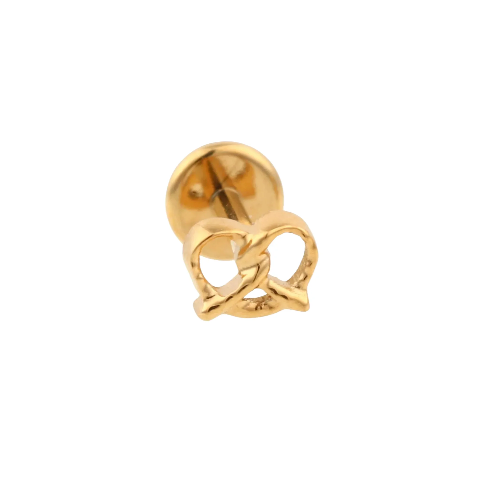 Pretzel Flat Back Stud
