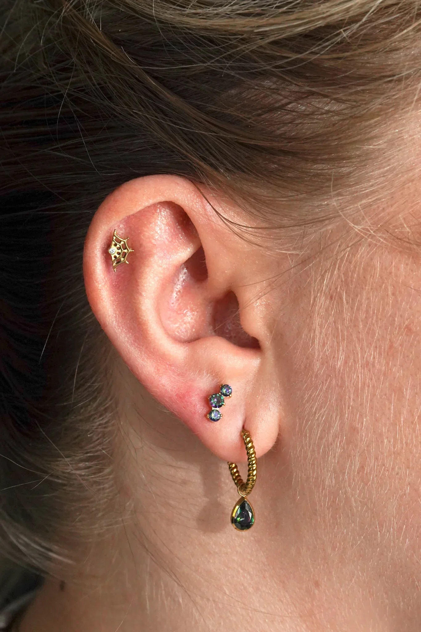 Third Eye Flat Back Stud - Witch’s Brew - Image 2