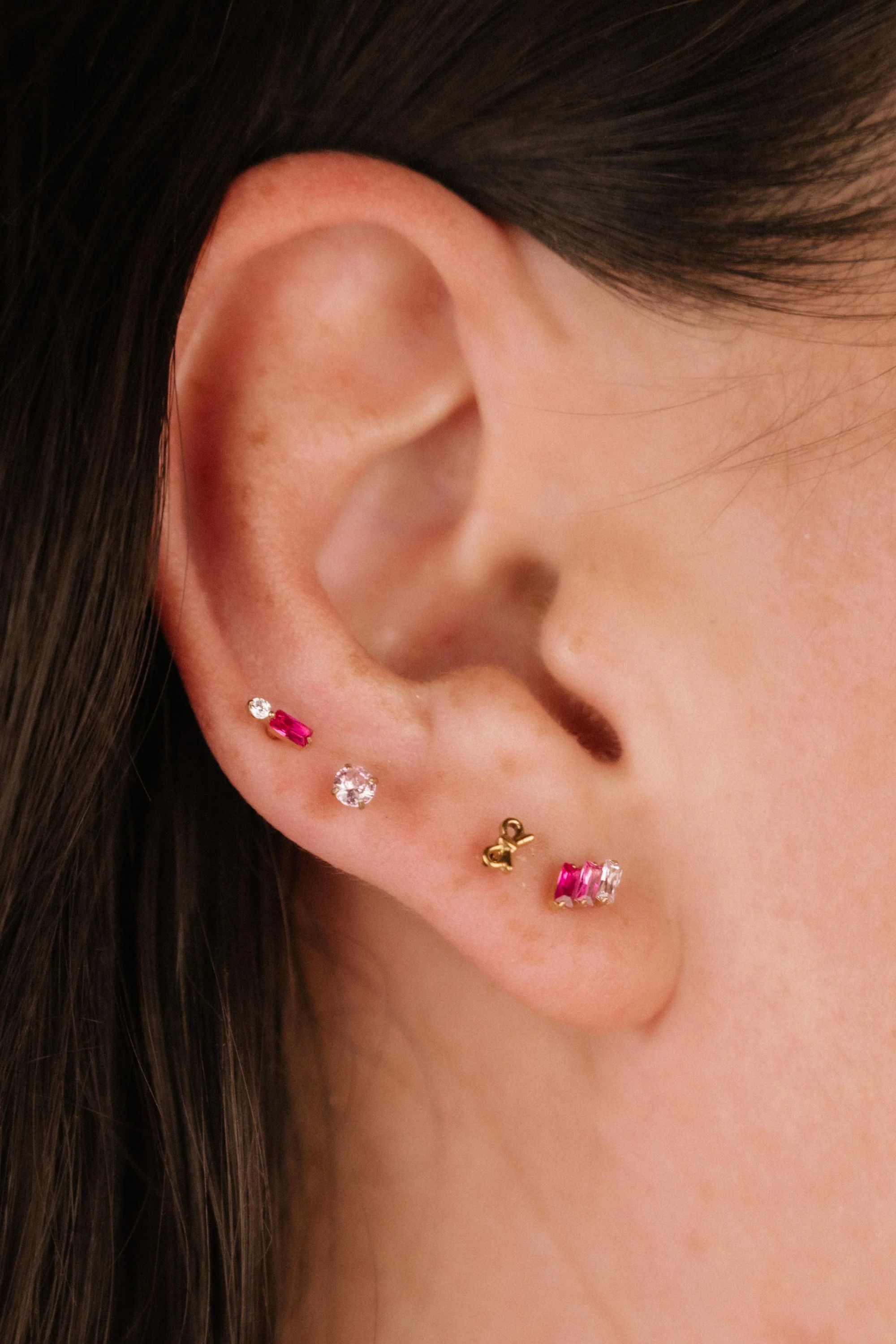 Vela Flat Back Stud - Image 3