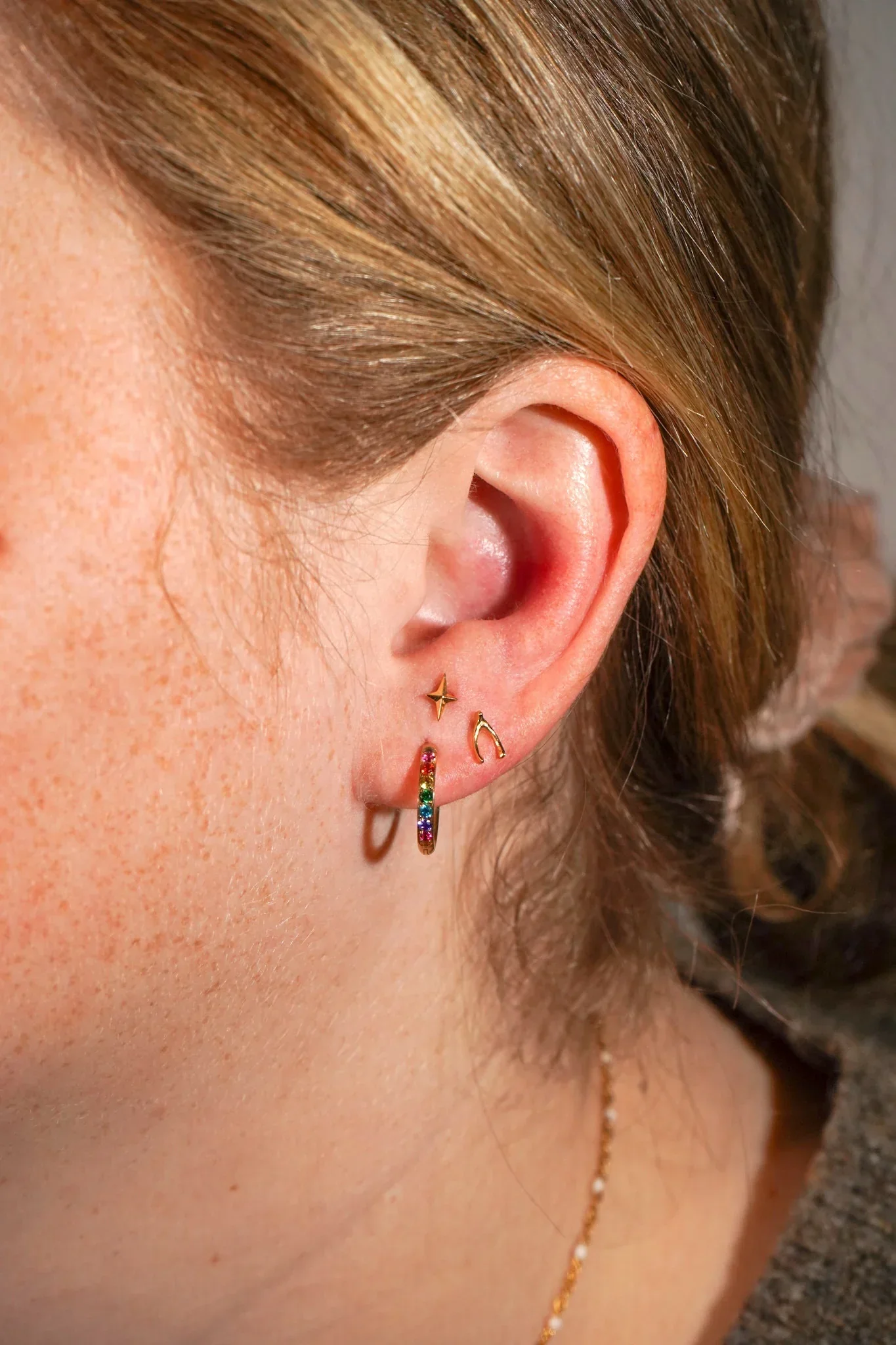 Wishbone Flat Back Stud - Image 3