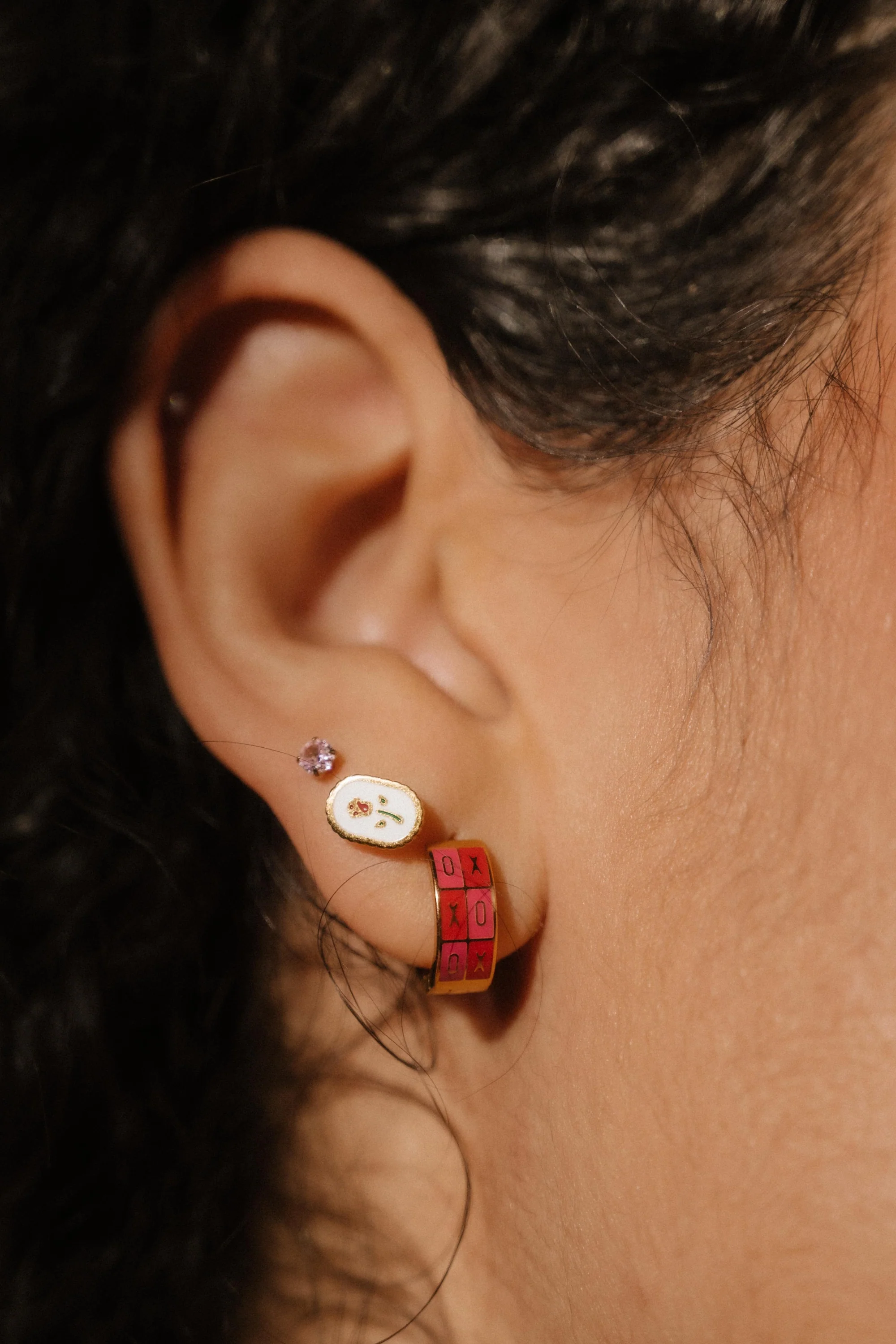 XO Titanium Hoops - Image 2